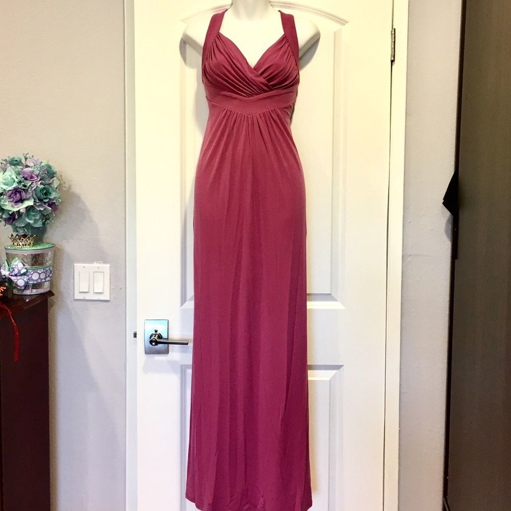 New with tags Max And Cleo berry pink maxi dress S